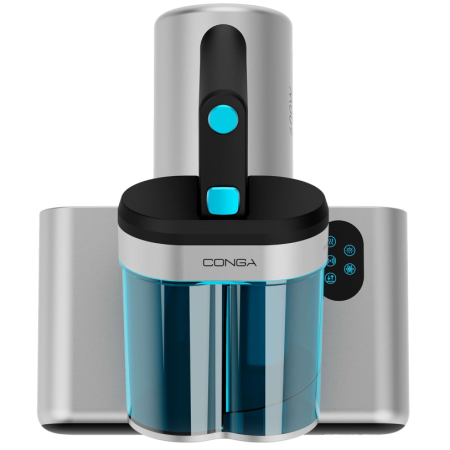 Aspirator UV de pat antiacarieni Cecotec Conga Rockstar 4000 A01_EU01_100071, 400W, 13000Pa, aer cald, depozit dublu, gri/negru [1]