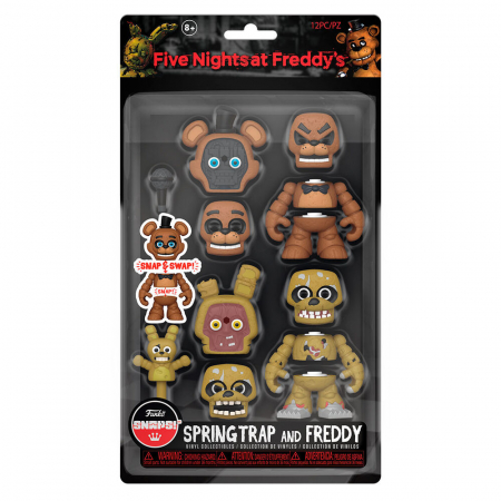 Figurine de colectie - Blister 2 figurine Funko POP Snaps! Five Nights at Freddys Springtrap and Freddy