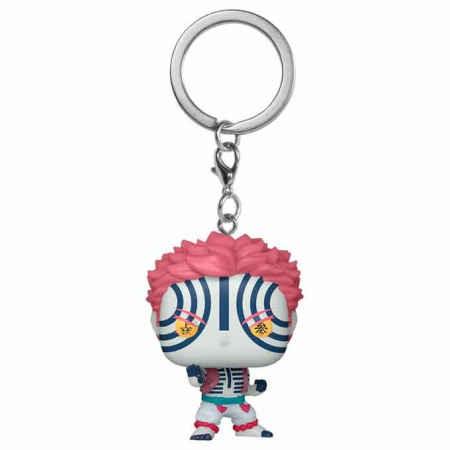 Oferte Limitate - Breloc Funko Pocket POP Keychain Demon Slayer Kimetsu no Yaiba Akaza