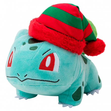 Jucarii din plus - Bulbasaur Plush de Craciun Pokemon 20 cm