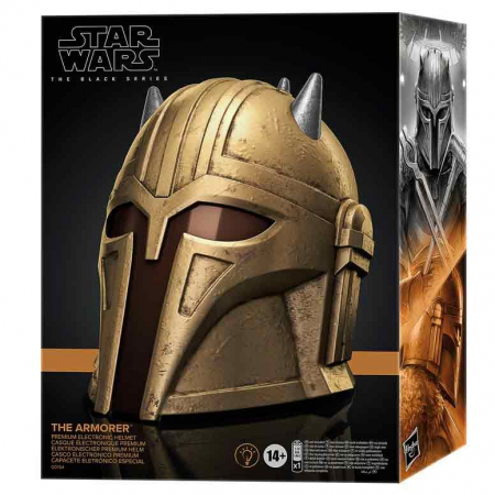 Casca Electronica Hasbro Premium The Armorer Star Wars The Mandalorian [1]