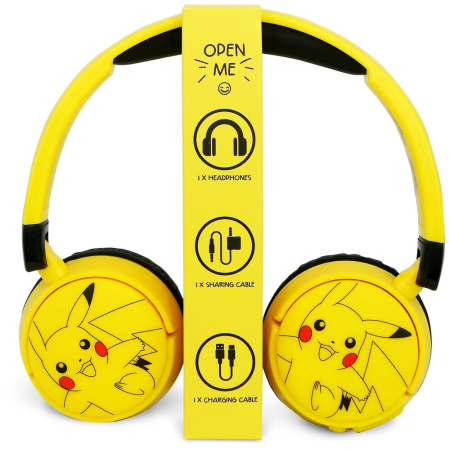Casti Pikachu Pokemon pentru copii [2]