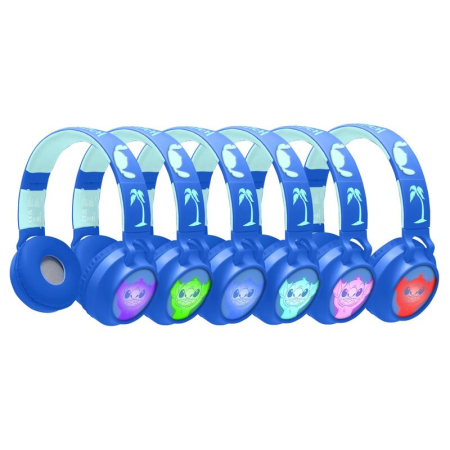 Casti wireless luminoase Bluetooth Disney Stitch [2]
