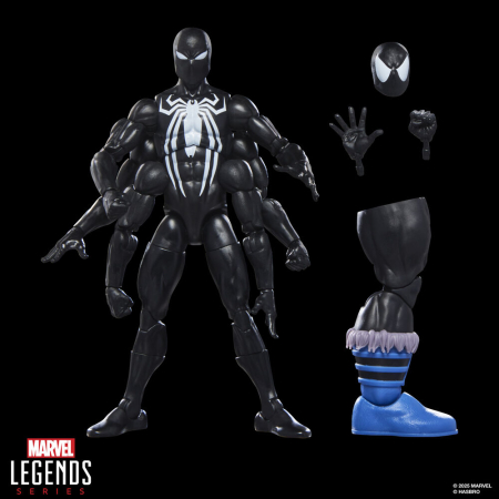 Dark Avengers Spider-Man (Build a figure Executioner) Marvel Legends Series Figurina articulata 15cm [4]