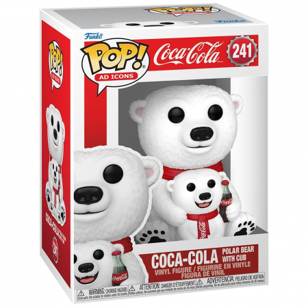 Figurine de colectie - Figura Funko POP! Ad Icons: Coca-Cola - Polar Bear with Cub #241