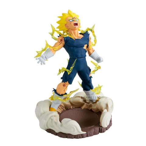 Figurine de colectie - Figurina Banpresto Dragon Ball Z - Majin Vegeta, PVC, 14cm