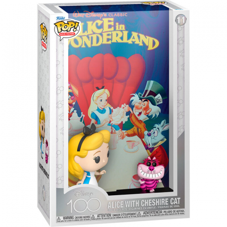 Colectie - Figurina Disney's 100th Anniversary POP! Movie Poster & Alice in Wonderland 9 cm