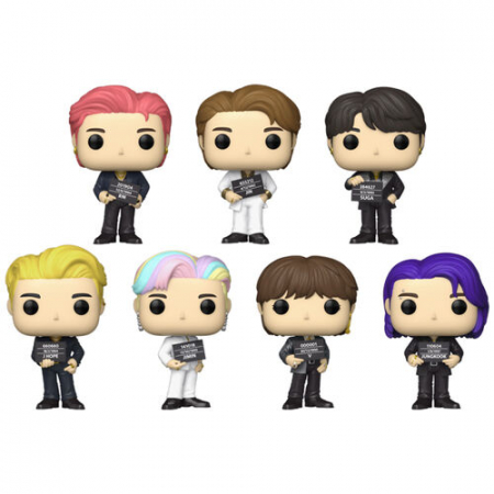 Colectie - Figurina Funko POP 7 figurine POP BTS Butter Exclusive