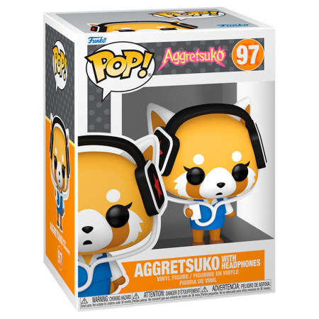 Figurina Funko POP Aggretsuko - Aggretsuko with Headphones [1]