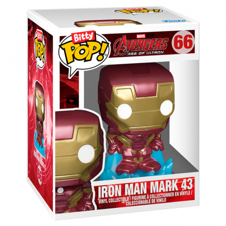 Figurina Funko POP Bitty Bots Marvel Infinity Saga Hulkbuster cu Iron Man [3]
