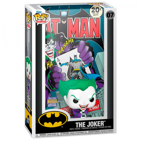 Colectie - Figurina Funko POP Comic Cover Batman The Joker Exclusive