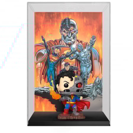 Colectie - Figurina Funko POP Comic Cover DC Comics Cyborg Superman