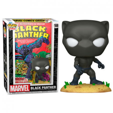 Colectie - Figurina Funko Pop Comic Cover Marvel Black Panther