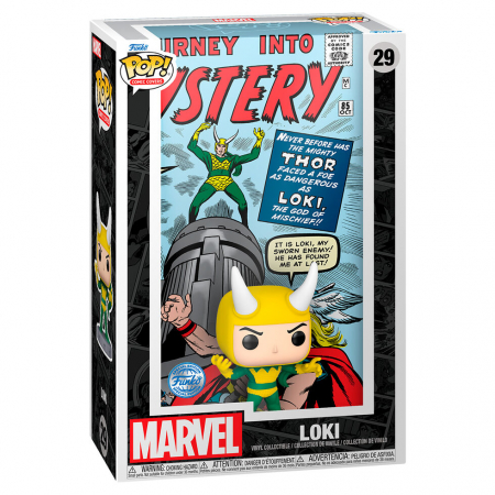 Figurine Exclusive - Figurina Funko POP Comic Cover Marvel Loki Exclusive