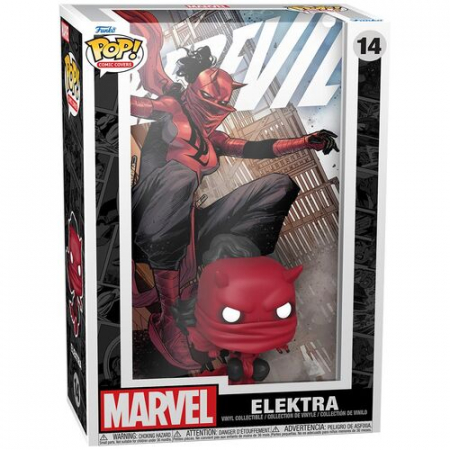 Figurina Funko POP Comic Covers Marvel Daredevil Elektra [2]