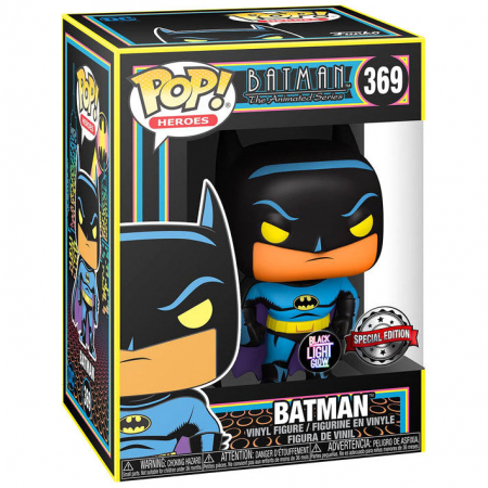 Figurine Exclusive - Figurina Funko POP DC Comics Batman Black Light Exclusive