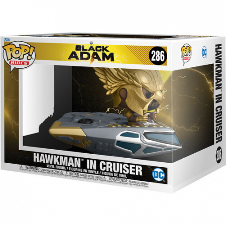 Figurina Funko POP DC Comics Black Adam Hawkman in Cruiser [2]