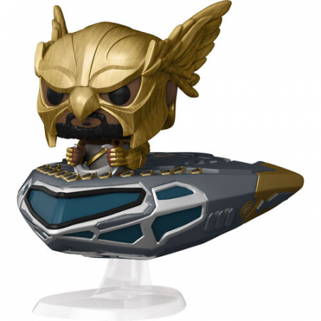 Colectie - Figurina Funko POP DC Comics Black Adam Hawkman in Cruiser