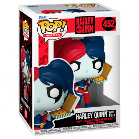 Reduceri - Figurina Funko POP DC Comics Harley Quinn with Pizza