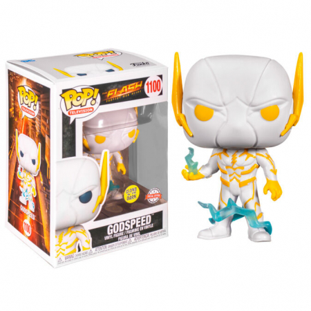 Reduceri - Figurina Funko POP DC Comics The Flash Godspeed Glow in the Dark Exclusive