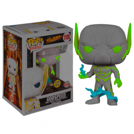 Figurina Funko POP DC Comics The Flash Godspeed Glow in the Dark Exclusive [1]