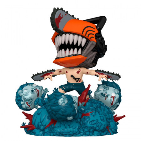 Figurine Exclusive - Figurina Funko POP Deluxe Chainsaw Man - Chainsaw Man
