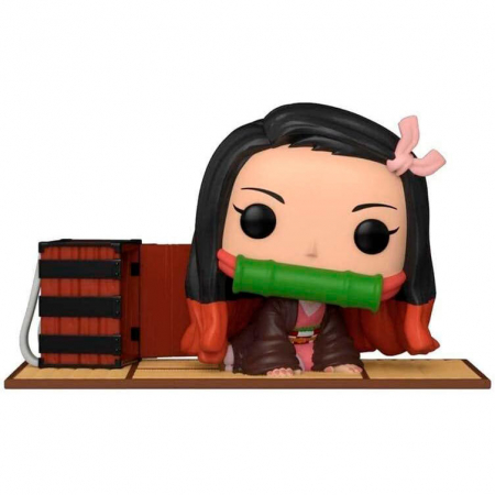 Figurine Exclusive - Figurina Funko POP Deluxe Demon Slayer Kimetsu no Yaiba Mini Nezuko Exclusive
