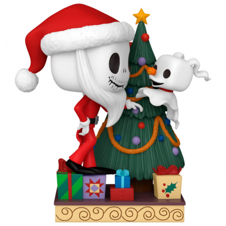 Colectie - Figurina Funko POP Deluxe Disney Pesadilla Antes de Navidad 30th Anniversary Jack Skellington and Zero