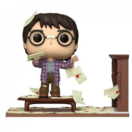 Figurine Exclusive - Figurina Funko POP Deluxe Harry Potter Anniversary Harry Potter with Hogwarts Letters Exclusive
