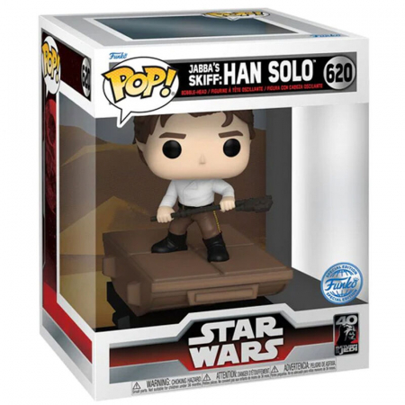 Figurina Funko POP Deluxe Star Wars Jabba Skiff Han Solo Exclusive [1]