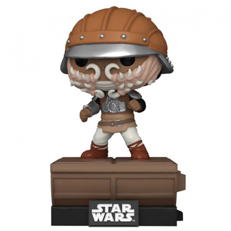 Colectie - Figurina Funko POP Deluxe Star Wars Jabba Skiff Lando Calrissian Exclusive