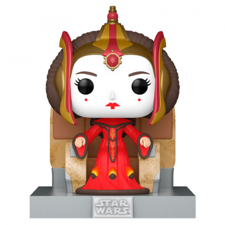 Figurine de colectie - Figurina Funko POP Deluxe Star Wars Queen Amidala on the Throne