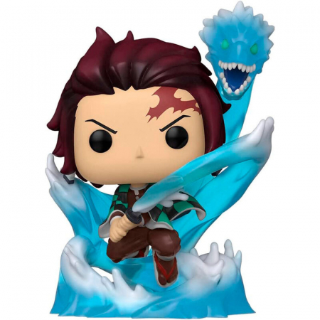 Figurine Exclusive - Figurina Funko POP Demon Slayer Kimetsu no Yaiba Tanjiro Kamado Exclusiv
