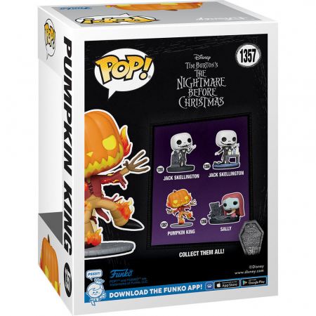 Figurina Funko POP Disney Cosmar inainte de Crăciun 30 de aniversare Regele dovleac [2]