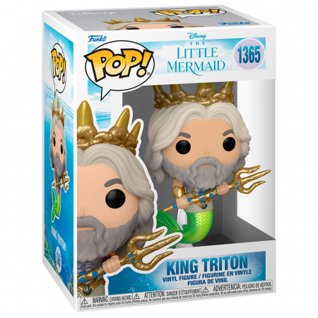 Reduceri - Figurina Funko POP Disney Mica Sirenă Regele Triton