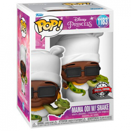 Colectie - Figurina Funko POP Disney Tiana y el Sapo Mama Odie Snake Exclusive