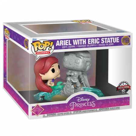 Figurina Funko POP Disney Ultimate Princess La Sirenita Ariel & Statue Eric Exclusive [1]