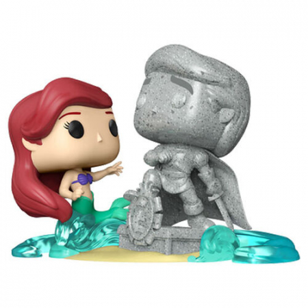 Colectie - Figurina Funko POP Disney Ultimate Princess La Sirenita Ariel & Statue Eric Exclusive