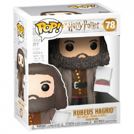 Figurina Funko POP Harry Potter Hagrid with cake 15cm [2]
