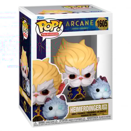 Figurina Funko POP League of Legends Arcane Heimerdinger with Poro [1]