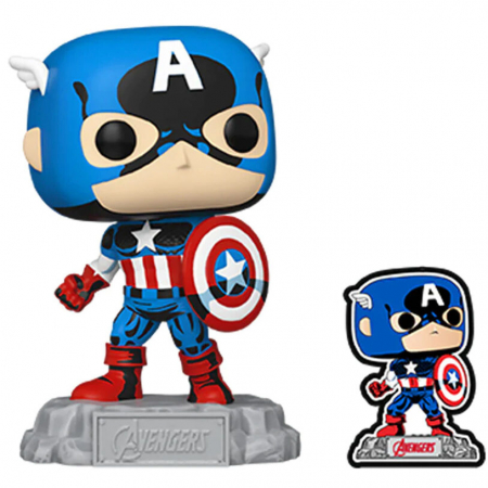 Figurine de colectie - Figurina Funko POP Marvel Captain America Exclusive