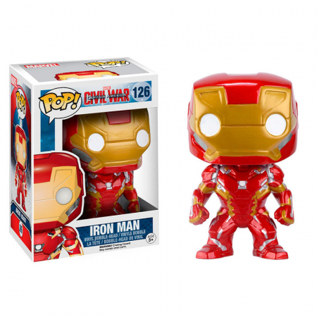 Reduceri - Figurina Funko POP Marvel Civil War Iron Man