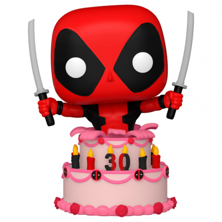 Reduceri - Figurina Funko POP Marvel Deadpool 30th Deadpool in Cake