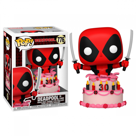 Figurina Funko POP Marvel Deadpool 30th Deadpool in Cake [1]