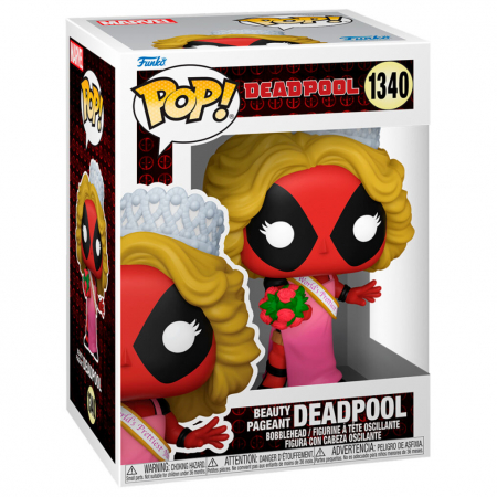 Reduceri - Figurina Funko POP Marvel Deadpool - Deadpool Beauty Pageant