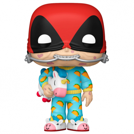 Reduceri - Figurina Funko POP Marvel Deadpool - Deadpool Sleepover