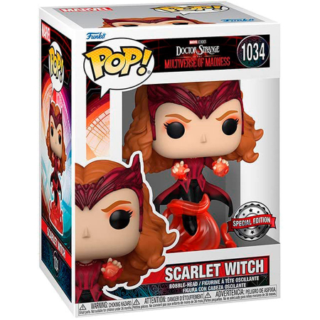 Figurina Funko POP Marvel Doctor Strange Multiverse of Madness Scarlet Witch Exclusive [1]