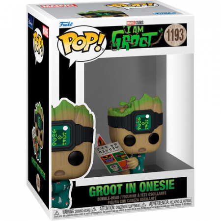 Figurina Funko POP Marvel I am Groot - Groot in Onesie [1]
