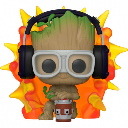Reduceri - Figurina Funko POP Marvel I am Groot - Groot with Detonator