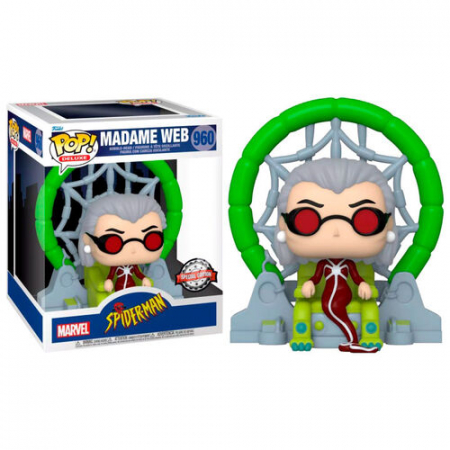Figurine Exclusive - Figurina Funko POP marvel Spiderman Madame Web Exclusive